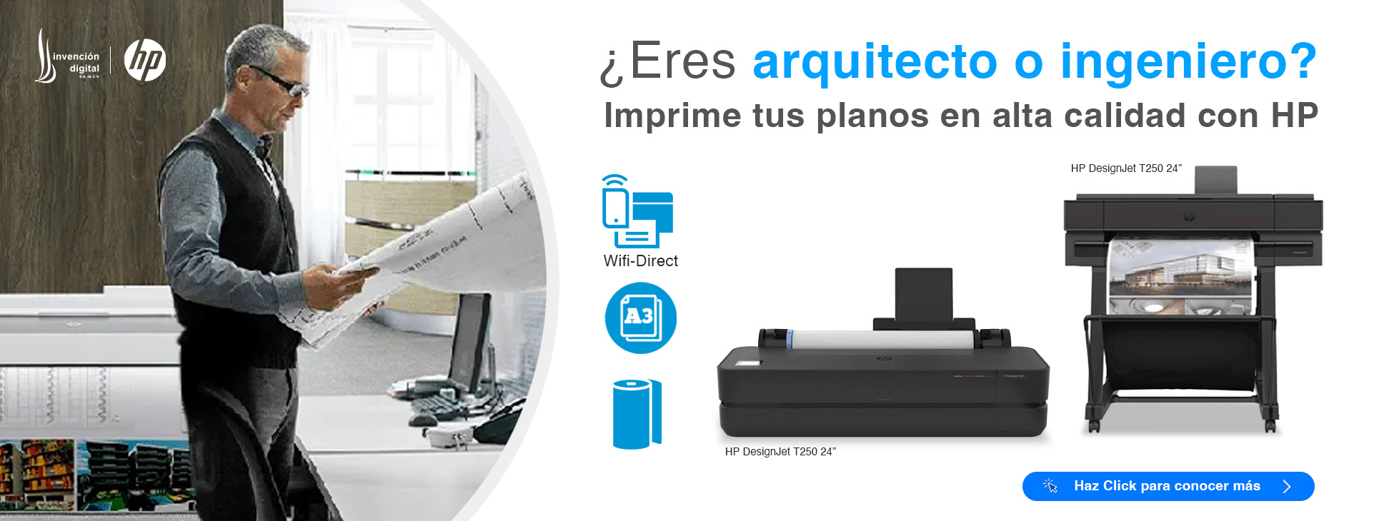 Banner Fijo de Plotters Tecnicos